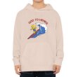 画像1: maggie simpson  surfing spoof creative hooded sweater pullover   ユニセックス男女兼用マギーシンプソンサーフ フーディパーカースウェットプルオーバー (1)