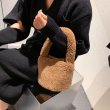 画像11: niche furry fur bucket tote shoulder bag　バケット ファートートショルダーバッグ (11)