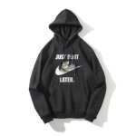 画像2: SALE セール JUST DO IT LATER Big Tom and Jerry Broken swoosh hoodie sweater  即納ユニセックス男女兼用 トムとジェリー スウォッシュ フーディスウェットパーカー (2)