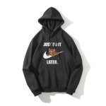 画像5: SALE セール JUST DO IT LATER Big Tom and Jerry Broken swoosh hoodie sweater  即納ユニセックス男女兼用 トムとジェリー スウォッシュ フーディスウェットパーカー (5)