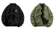 画像6: NY×NASA MA-1 Jacket Stadium Jumper Blouson baseball uniform jacket BASEBALL JACKET　 ユニセックス 男女兼用NYニューヨークヤンキース×NASAナサモノグラムロゴジャケットスタジアムジャンパー スタジャン MA-1 ボンバー ジャケット ブルゾン (6)