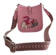 画像1: cartoon animal applique mini shoulder bag shoulder bag　アニマルアップリケミニショルダーバッグ トートショルダーバッグ (1)