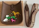 画像3: cartoon animal applique mini shoulder bag shoulder bag　アニマルアップリケミニショルダーバッグ トートショルダーバッグ (3)