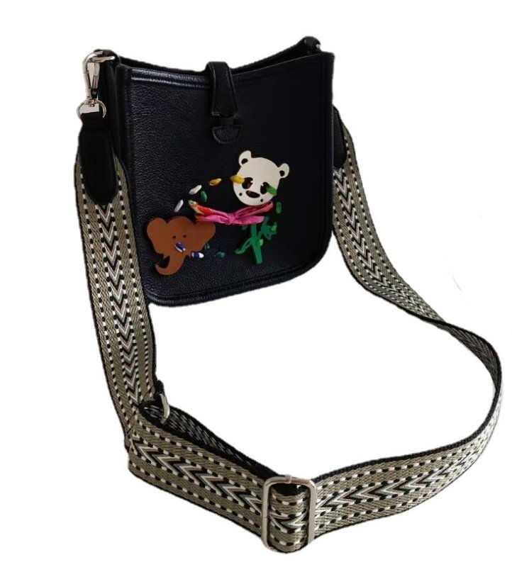 画像4: cartoon animal applique mini shoulder bag shoulder bag アニマルアップリケミニショルダーバッグ トートショルダーバッグ (4)
