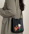 画像10: cartoon animal applique mini shoulder bag shoulder bag　アニマルアップリケミニショルダーバッグ トートショルダーバッグ (10)