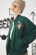 画像5: Looney Tunes  Tasmanian Devilwoolen Sweat baseball uniform jacket blouson　ルーニー・テューンズ タズマニアン・デビル ユニセックス 男女兼用 スタジアムジャンパー スタジャン ジャケットブルゾン (5)