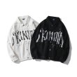 画像7: 即納 graffiti letter print denim jacket G Jean　 ユニセックス 男女兼用グラフィティ レター プリントオーバーサイズデニムジャケット Gジャン ブルゾン (7)