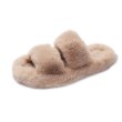 画像4: double fur slippers sandals 　ダブルモコモコファーサンダルスリッパ    (4)