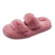 画像3: double fur slippers sandals 　ダブルモコモコファーサンダルスリッパ    (3)