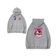 画像3: Lotso x NASA Zip Up Hoodie sweater  ユニセックス男女兼用ロッツォ×ナサプリントジップアップフーディスウェットパーカー (3)