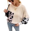 画像3: CHANGE LEOPARD PULLOVER SWEATER Knit  　チェンジレオパード丸首ラウンドネックセーターニット (3)