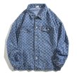 画像7: DGDJ logo damage denim G jacket jacket  ユニセックス 男女兼用 DGDJロゴダメージデニムジャケット Gジャン ブルゾン (7)