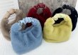 画像6: imitation mink fur pleated handle bag Fur tote shoulder hand bag　プリーツハンドルファートートショルダーバッグ (6)