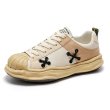 画像2:  Men's shell head low-top leathe race-up sneakers  shoes 　ユニセックス男女兼用シェルヘッドレザーレースアップスニーカー カジュアル シューズ (2)