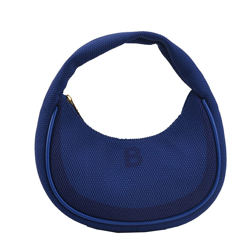 画像3: portable half moon  tote shoulder bag hand bag ハーフムーントートショルダーポシェットバッグ (3)