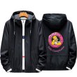 画像8:  Simpson's joint hooded jacket blouson  ユニセックス 男女兼用シンプソンジョイントフーディーウインドブレーカージャケットスタジアムジャンパー スタジャン MA-1 ボンバー ジャケット ブルゾン (8)