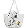 画像1: Snoopy Peanuts Canvas Tort Shoulder Bag　スヌーピー&ピーナッツキャンバストートショルダーバッグ (1)