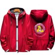 画像9:  Simpson's joint hooded jacket blouson  ユニセックス 男女兼用シンプソンジョイントフーディーウインドブレーカージャケットスタジアムジャンパー スタジャン MA-1 ボンバー ジャケット ブルゾン (9)