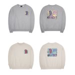 画像3: MLB boston red sox letter  pullover sweatshirt 　 ユニセックス男女兼用MLB boston red soxレタープルオーバートレーナースウェット (3)