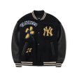 画像1: 22 men's MLB NY woolen baseball uniform jacket blouson　ユニセッ クス男女兼用スタジアムジャンパー スタジャン ジャケットブルゾン (1)