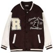 画像3: chess baseball jackets baseball uniform jacket blouson　ユニセッ クス男女兼用チェスベイスボール刺繍スタジアムジャンパー スタジャン ジャケットブルゾン (3)