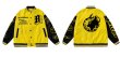 画像1: earth energy embroidery baseball jackets baseball uniform jacket blouson　ユニセッ クス男女兼用アースエネルギー刺繍スタジアムジャンパー スタジャン ジャケットブルゾン (1)
