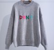 画像2: sense color letter sweater PULLOVER SWEATER Knit  　カラフルレター丸首ラウンドネックセーターニット (2)