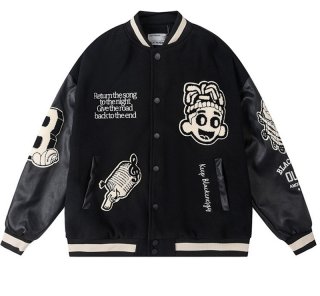 Unique embroidery Stadium Jumper baseball uniform jumper