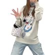 画像5: 101 Dalmatians Print sweater PULLOVER SWEATER Knit  　101匹わんちゃんプリント丸首ラウンドネックセーターニット (5)