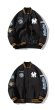 画像4:  men's MLBNY New York Yankees ma1 air force casual pilot jacketbaseball uniform jacket blouson　ユニセッ クス男女兼用MLBNYニューヨークヤンキースMA-1パイロットジャケットスタジアムジャンパー スタジャン ジャケットブルゾン (4)