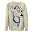 画像1: 101 Dalmatians Print sweater PULLOVER SWEATER Knit  　101匹わんちゃんプリント丸首ラウンドネックセーターニット (1)