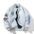 画像9:  men's MLBNY New York Yankees ma1 air force casual pilot jacketbaseball uniform jacket blouson　ユニセッ クス男女兼用MLBNYニューヨークヤンキースMA-1パイロットジャケットスタジアムジャンパー スタジャン ジャケットブルゾン (9)