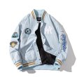 画像3:  men's MLBNY New York Yankees ma1 air force casual pilot jacketbaseball uniform jacket blouson　ユニセッ クス男女兼用MLBNYニューヨークヤンキースMA-1パイロットジャケットスタジアムジャンパー スタジャン ジャケットブルゾン (3)