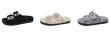 画像3: crystal bijou fur sandals slippers 　クリスタルビジュー付きモコモコファーサンダルスリッパ    (3)