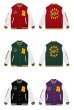 画像6: R emblem all-star circle logo embroidery jacket baseball uniform jacket blouson　ユニセッ クス男女兼用Rエンブレムオールスターサークルロゴ刺繍ジャケットスタジアムジャンパー スタジャン ジャケットブルゾン (6)