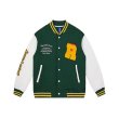 画像5: R emblem all-star circle logo embroidery jacket baseball uniform jacket blouson　ユニセッ クス男女兼用Rエンブレムオールスターサークルロゴ刺繍ジャケットスタジアムジャンパー スタジャン ジャケットブルゾン (5)