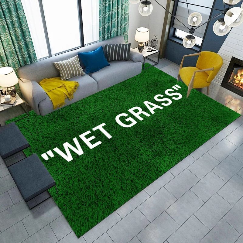 Wetgrass Logo Rug ウェットグラス ラグ マット カーペット