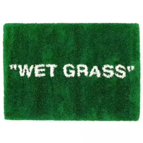 画像1: Wetgrass Logo Rug ウェットグラス  ラグ マット カーペット (1)