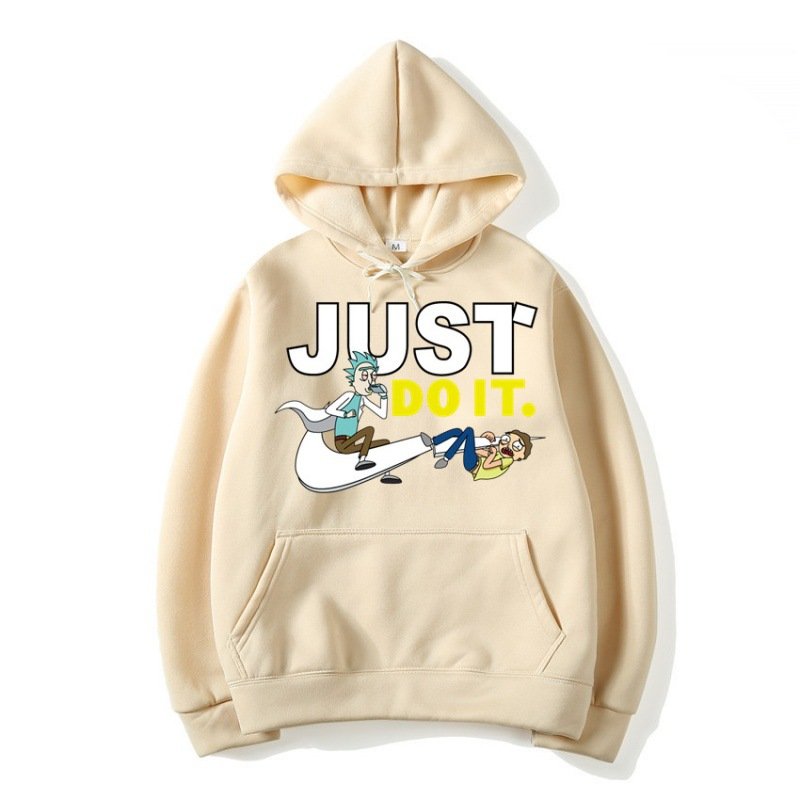 画像9: Unisex Rick and Morty broken swoosh Hoodie sweater  ユニセックス男女兼用リックアンドモーティ ブロークンスウォッシュフーディーフーディー パーカー (9)