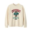 画像3: bulldog dog embroidery PULLOVER SWEATER 　男女兼用ユニセックスブルドッグ 犬刺繍丸首ラウンドネックプルオーバートレーナ (3)