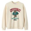 画像6: bulldog dog embroidery PULLOVER SWEATER 　男女兼用ユニセックスブルドッグ 犬刺繍丸首ラウンドネックプルオーバートレーナ (6)