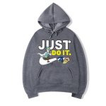 画像11: Unisex Rick and Morty broken swoosh Hoodie sweater  ユニセックス男女兼用リックアンドモーティ ブロークンスウォッシュフーディーフーディー パーカー (11)