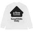 画像2: AFGK LOGO LONG SLEEVE T-SHIRT  ユニセックス男女兼用AFGKロゴ長袖Tシャツ (2)