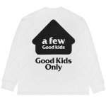 画像2: AFGK LOGO LONG SLEEVE T-SHIRT  ユニセックス男女兼用AFGKロゴ長袖Tシャツ (2)