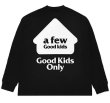 画像5: AFGK LOGO LONG SLEEVE T-SHIRT  ユニセックス男女兼用AFGKロゴ長袖Tシャツ (5)