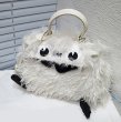 画像5: plush little monster fur tote shoulder hand bag　リトルモンスターファートートショルダーバッグ (5)