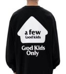 画像1: AFGK LOGO LONG SLEEVE T-SHIRT  ユニセックス男女兼用AFGKロゴ長袖Tシャツ (1)