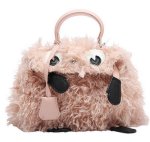 画像1: plush little monster fur tote shoulder hand bag doll bag リトルモンスターファートートショルダーバッグ (1)