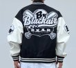 画像6: high street vibe style letter  embroidered jacket baseball uniform jacket blouson　ユニセッ クス男女兼用ベイスボールロゴ刺繍ジャケットスタジアムジャンパー スタジャン ジャケットブルゾン (6)