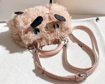 画像8: plush little monster fur tote shoulder hand bag doll bag リトルモンスターファートートショルダーバッグ (8)